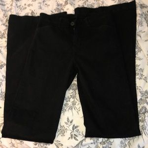 J brand flared black jeans